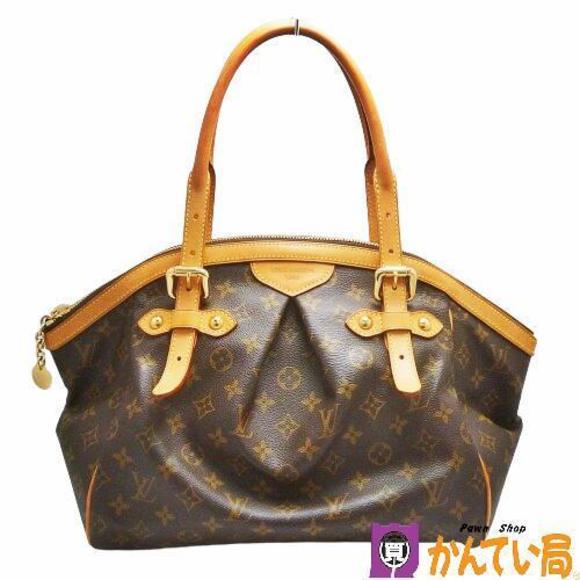Louis Vuitton Bag Monogram Brown Shoulder Leather MM Looping - Picture 1 of 9